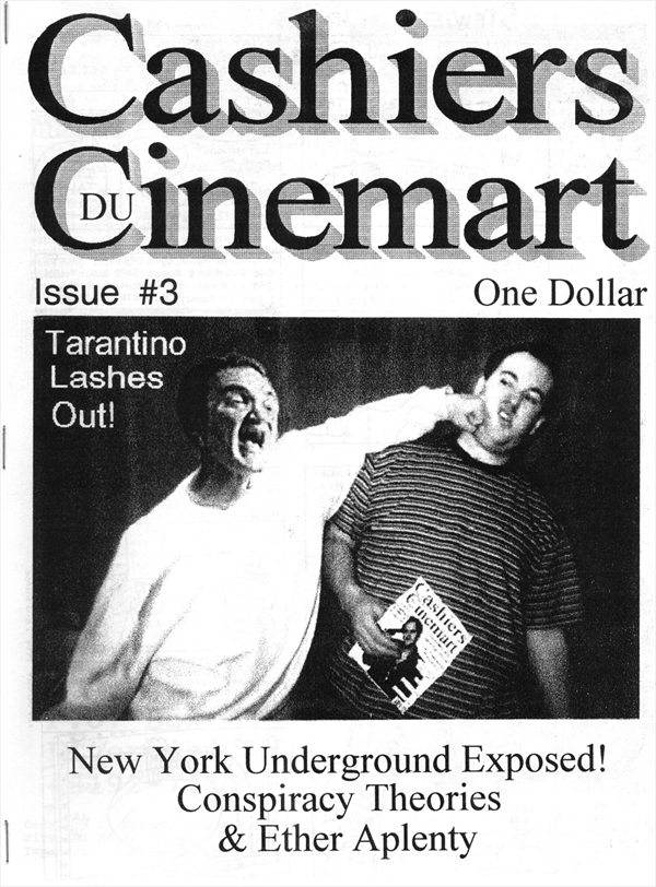 Cover of Cashiers du Cinemart issue 3